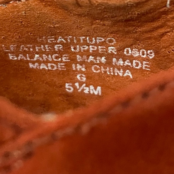 Nine West Orange Suede (leather) Vintage High Heels Sandals - Picture 5 of 7